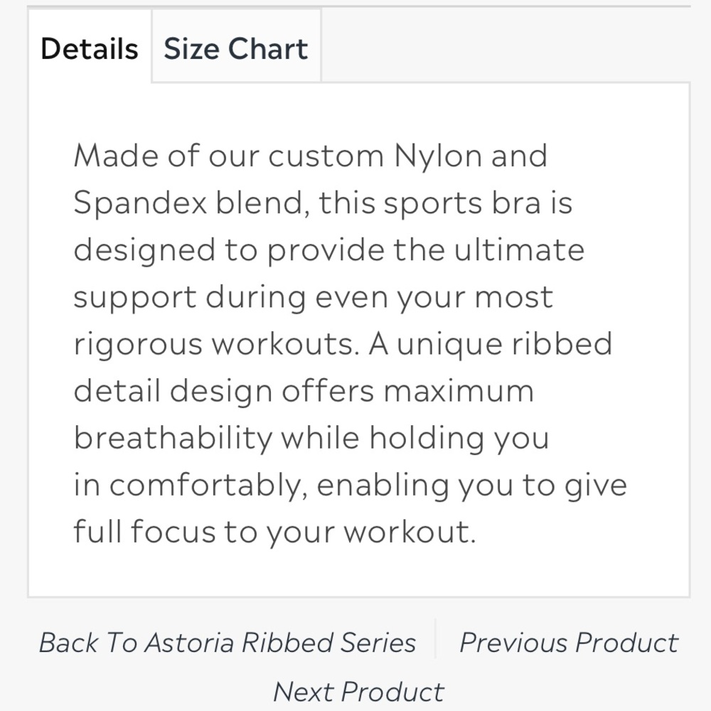 Astoria Seamless Ribbed Sports Bra Soft Pink - Picture 5 of 5